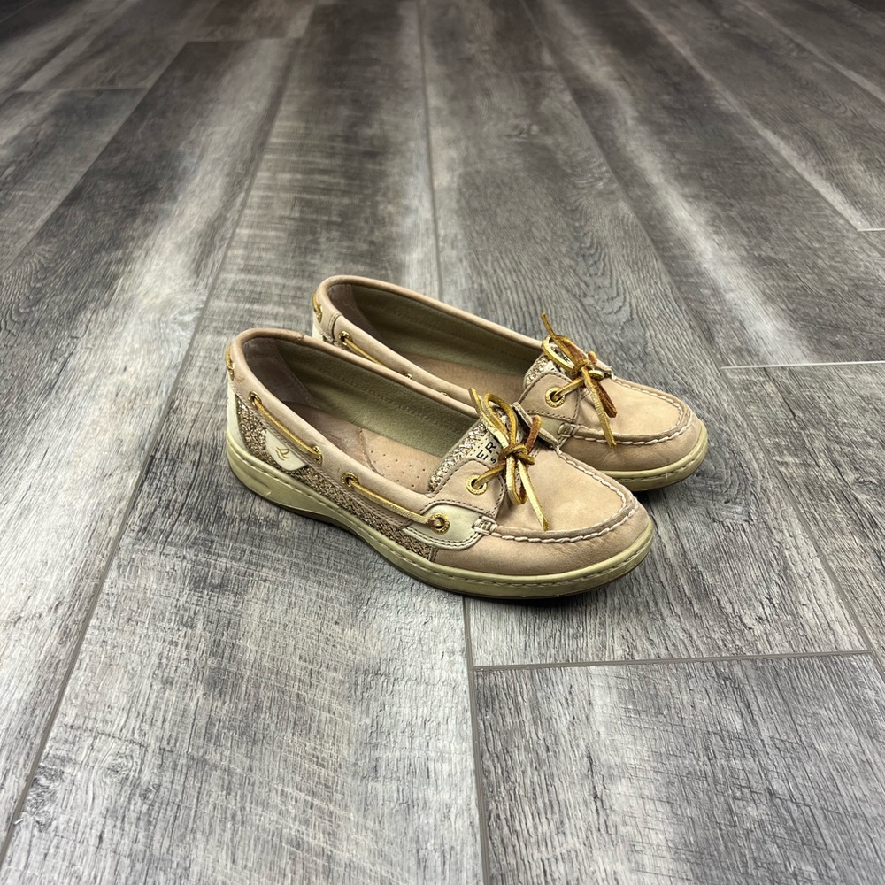 Sperry Gold Boat Shoes